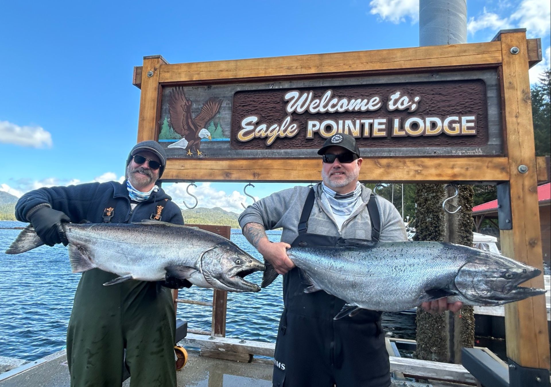 Staff With Couple Nice Chinooks